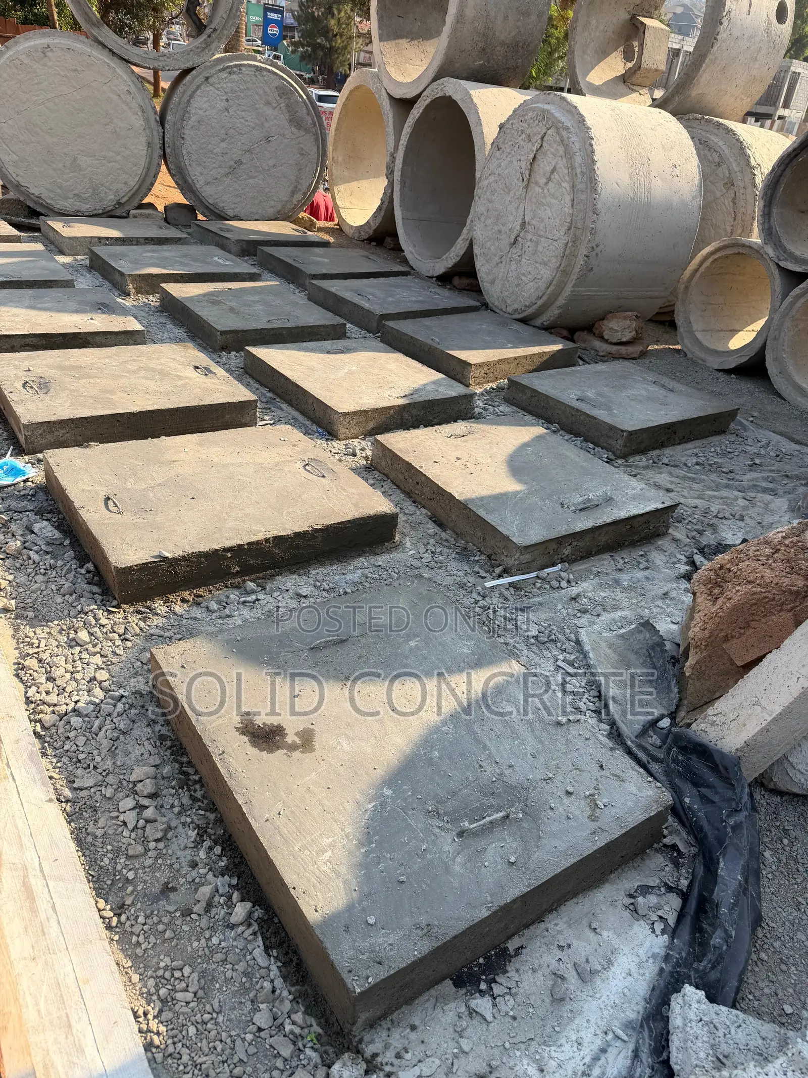 Manholes and Slabs Entebbe Road