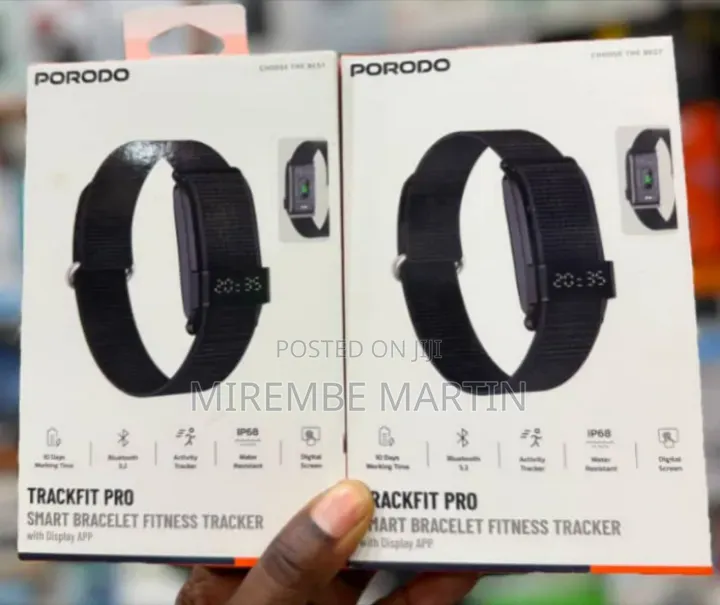 Porodo Trackfit Pro Smart Bracelet Fitness Tracker