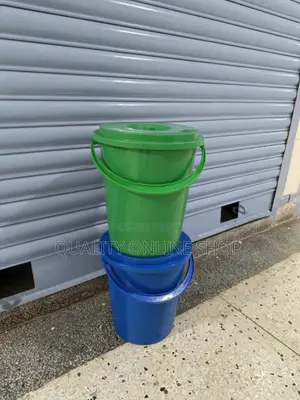 2pcs 10litres Plastic Buckets Plastic Buckets