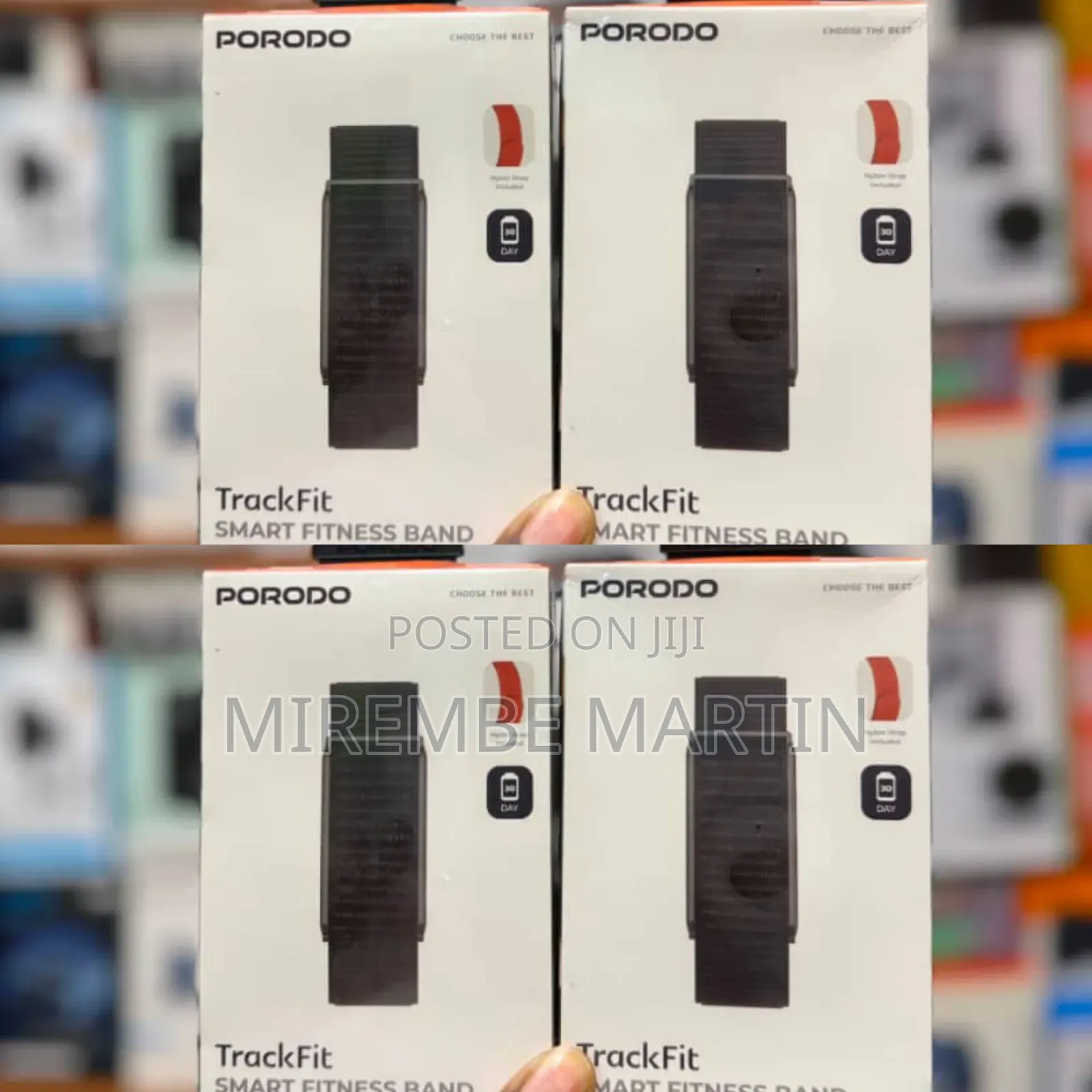 Porodo TrackFit Smart Fitness Band