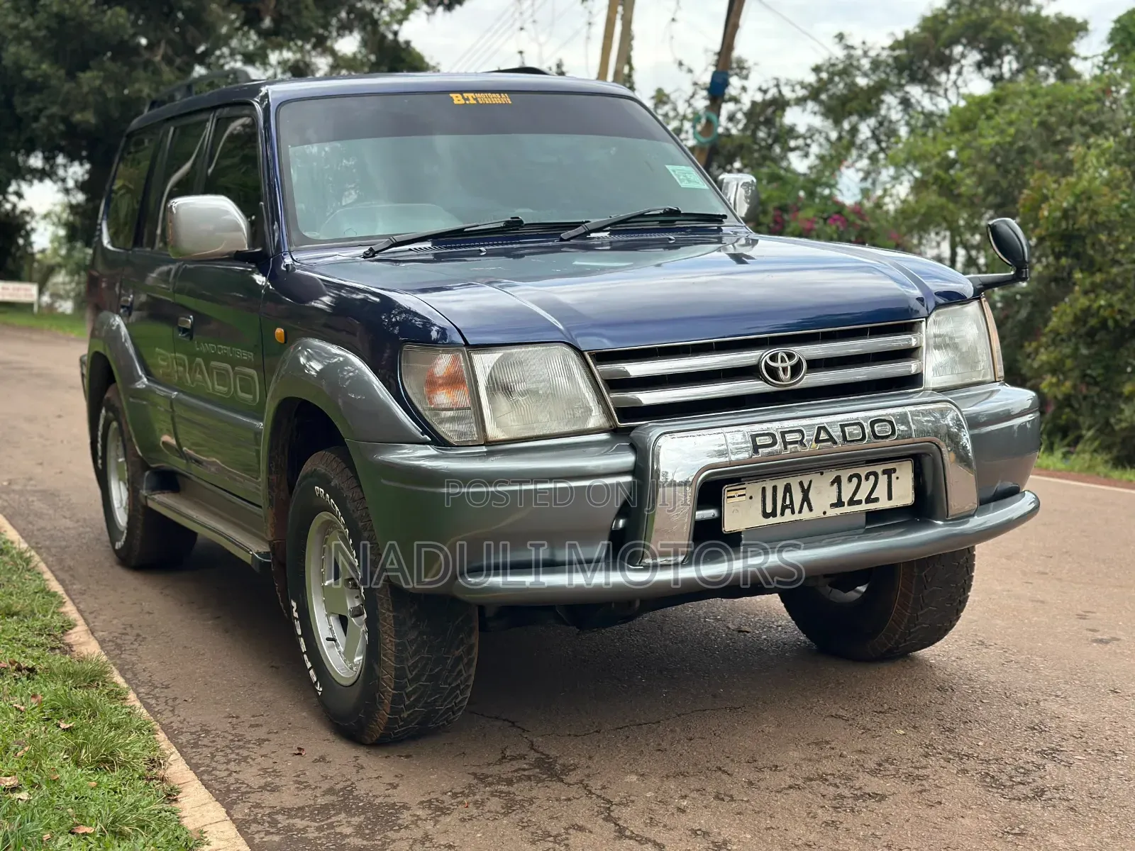Toyota Land Cruiser Prado 2003 Blue