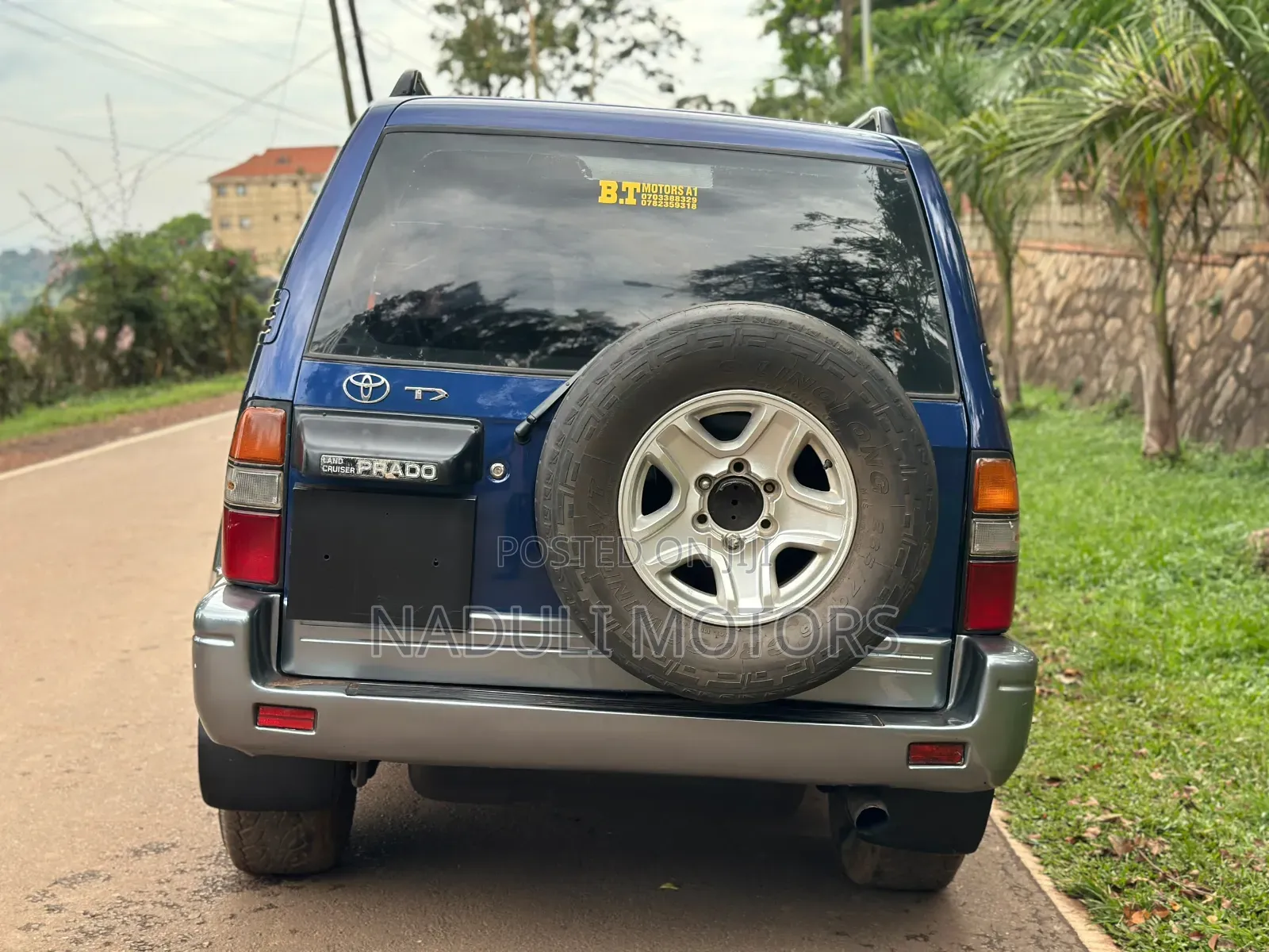 Toyota Land Cruiser Prado 2003 Blue