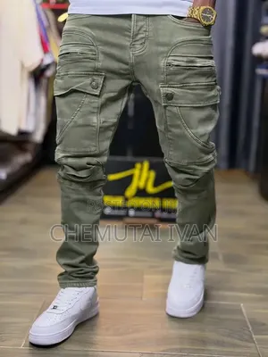 Denim Cargos