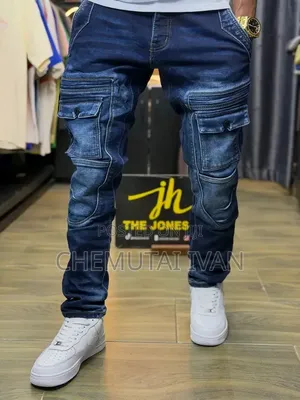 Denim Cargos