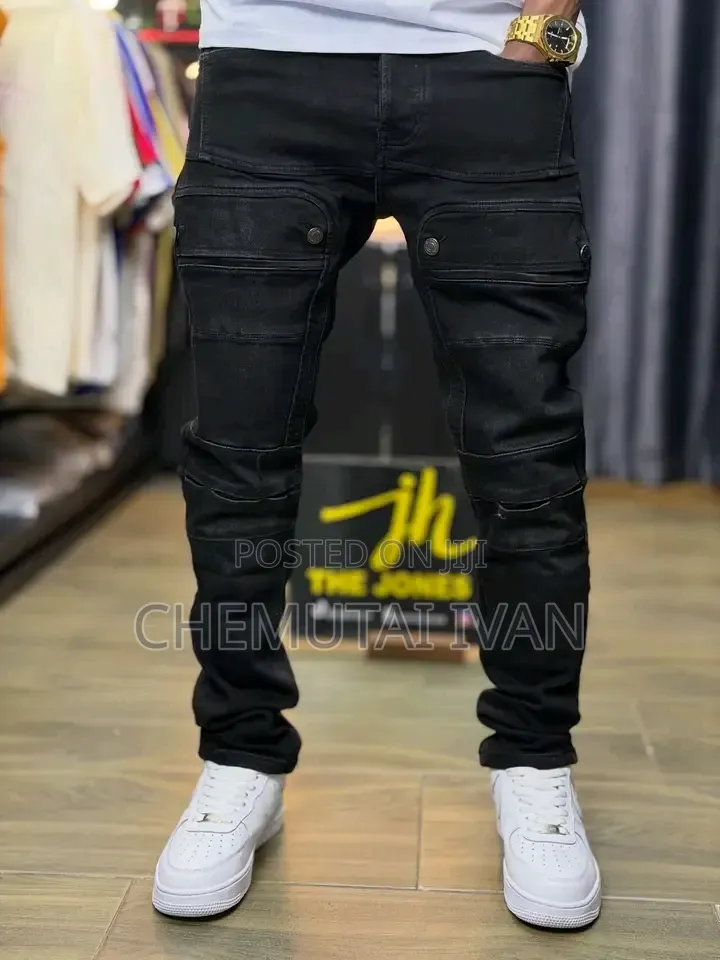 Denim Cargos