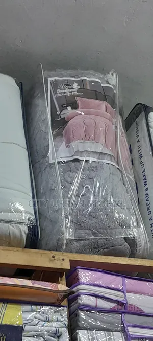 Grey Colour Large Velvet Duvets