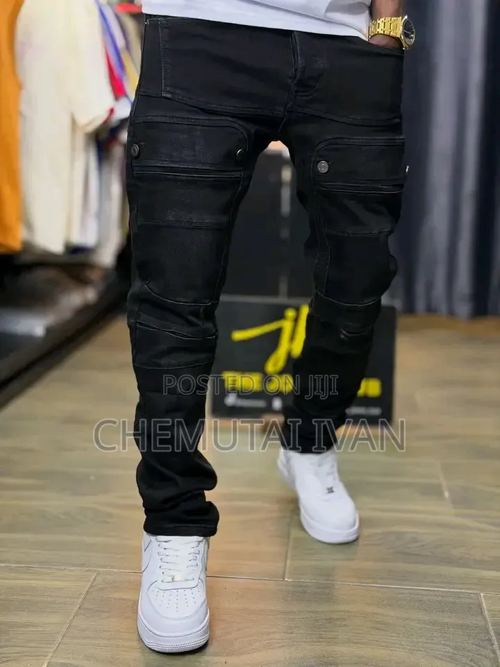 Denim Cargos