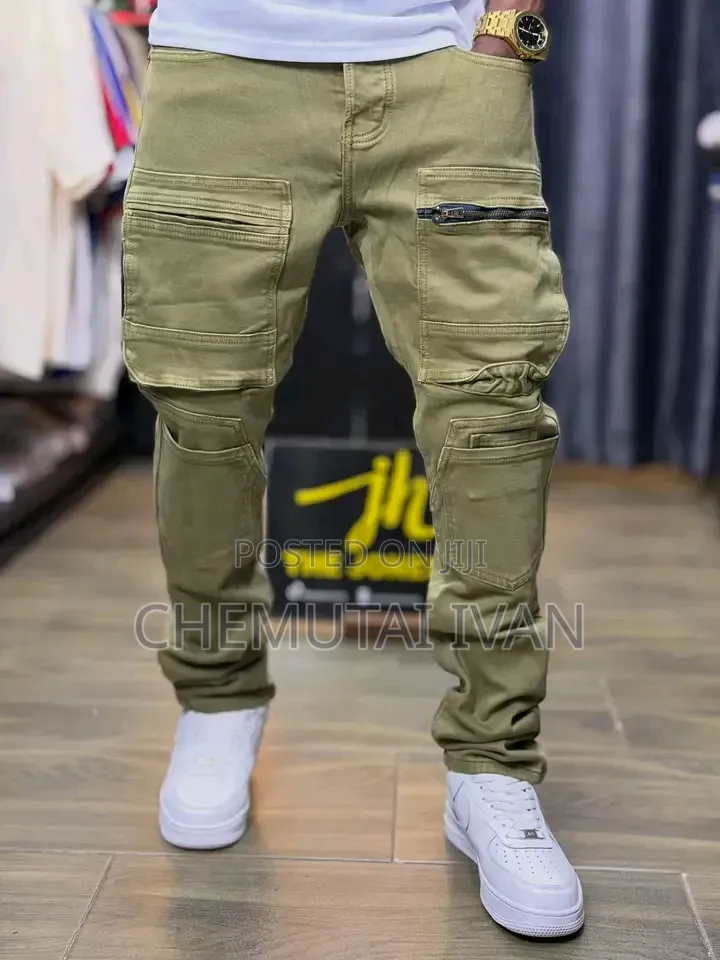 Denim Cargos