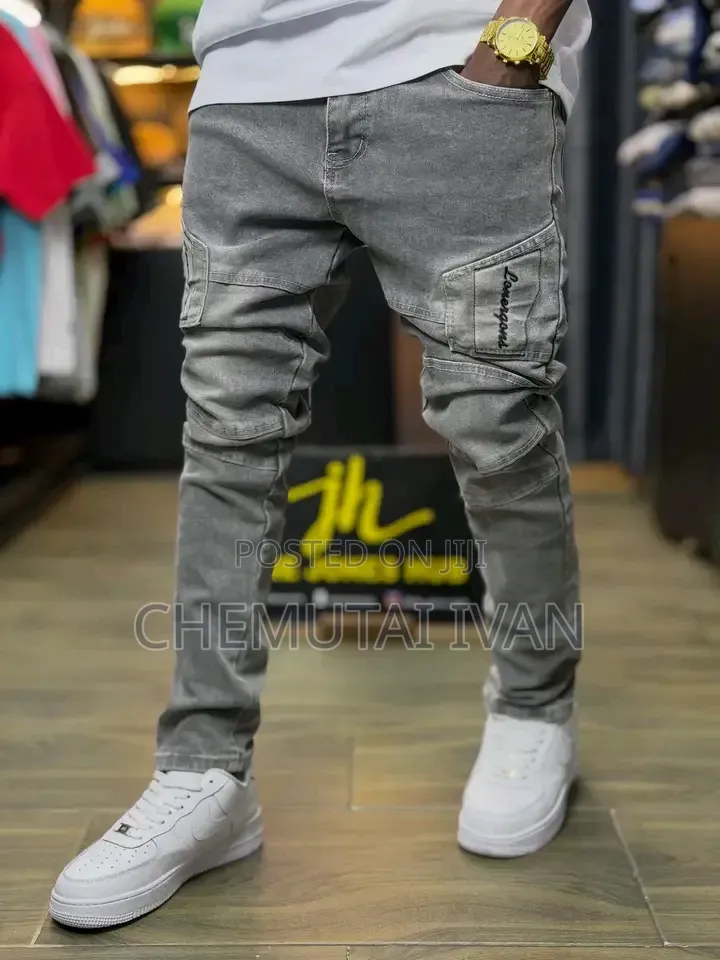 Denim Cargos