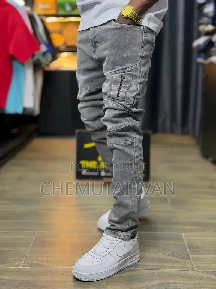 Denim Cargos