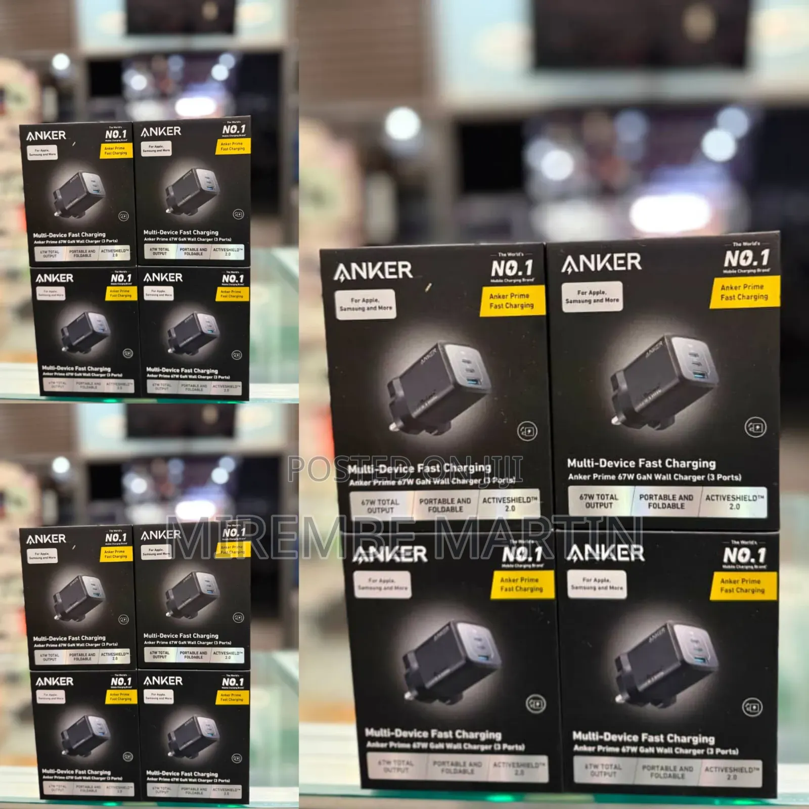 Anker Prime 67W GaN Wall Charger (3 Ports)