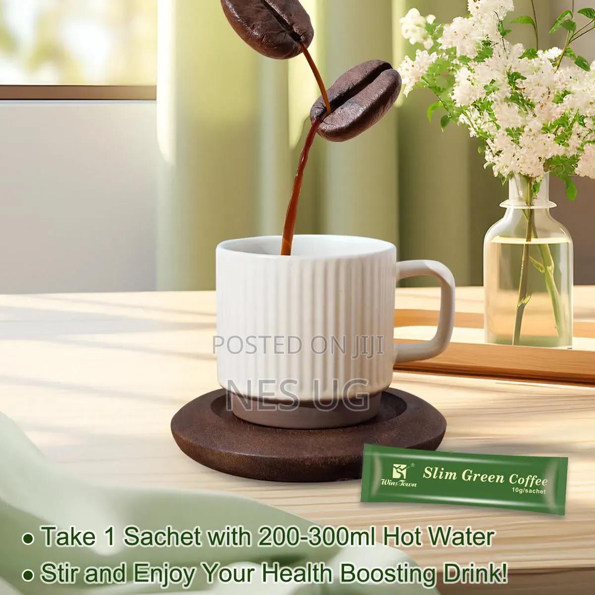 Slim Green Coffee Tea All Body Weight Loss Slimming Tea -18 Sackets