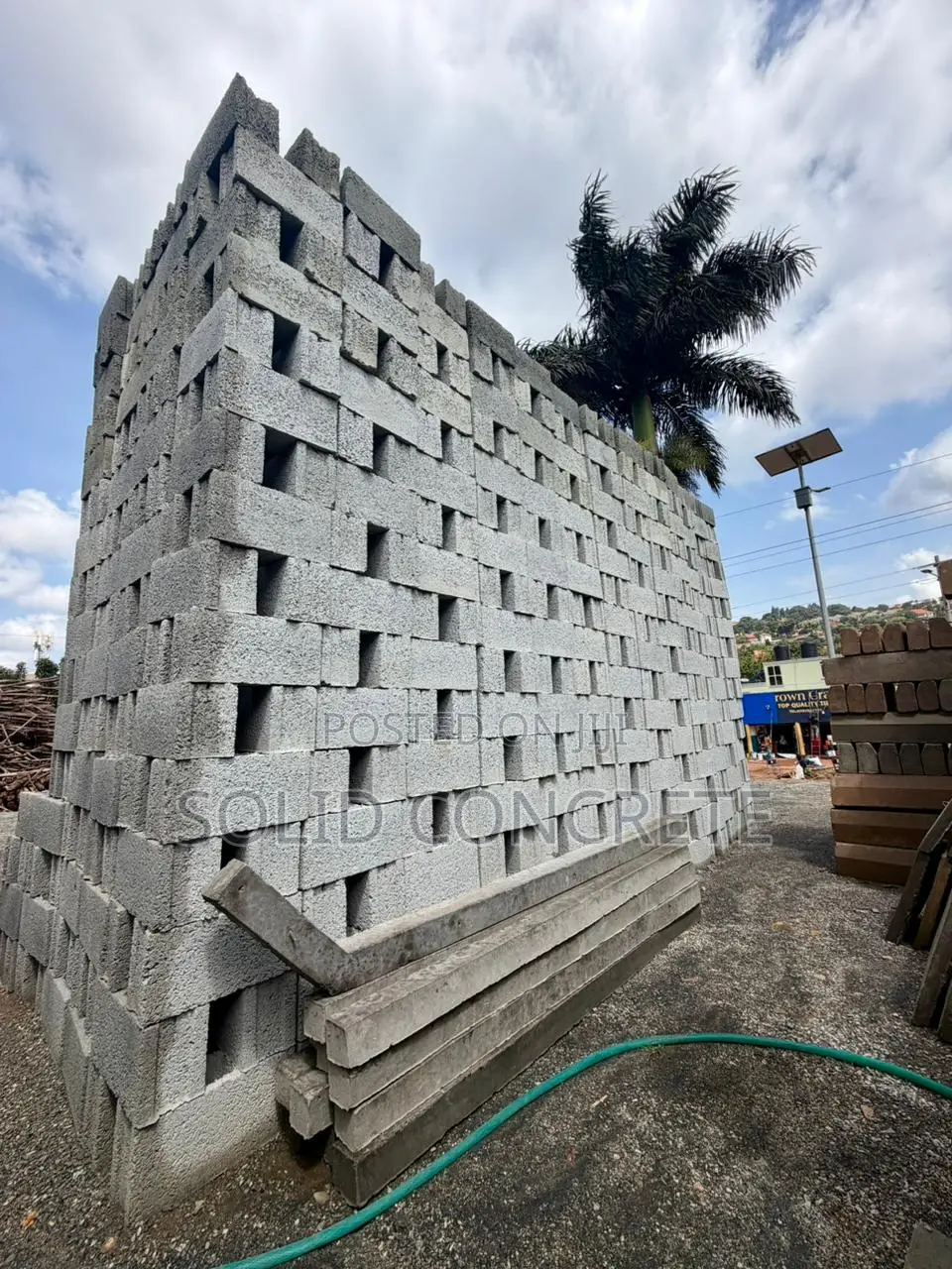 Concrete Blocks Entebbe Road