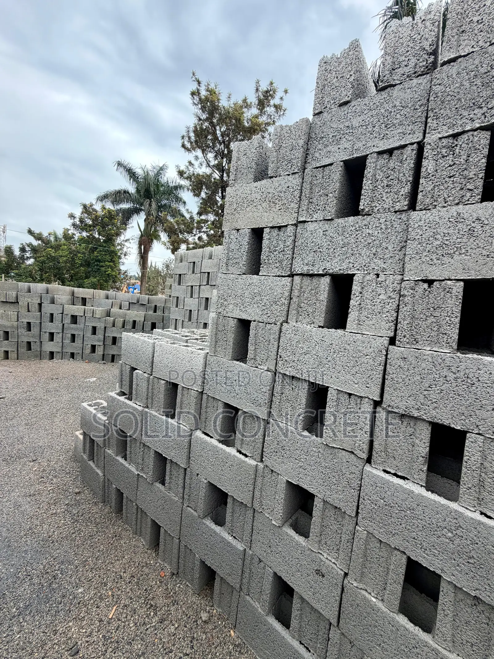 Concrete Blocks Entebbe Road