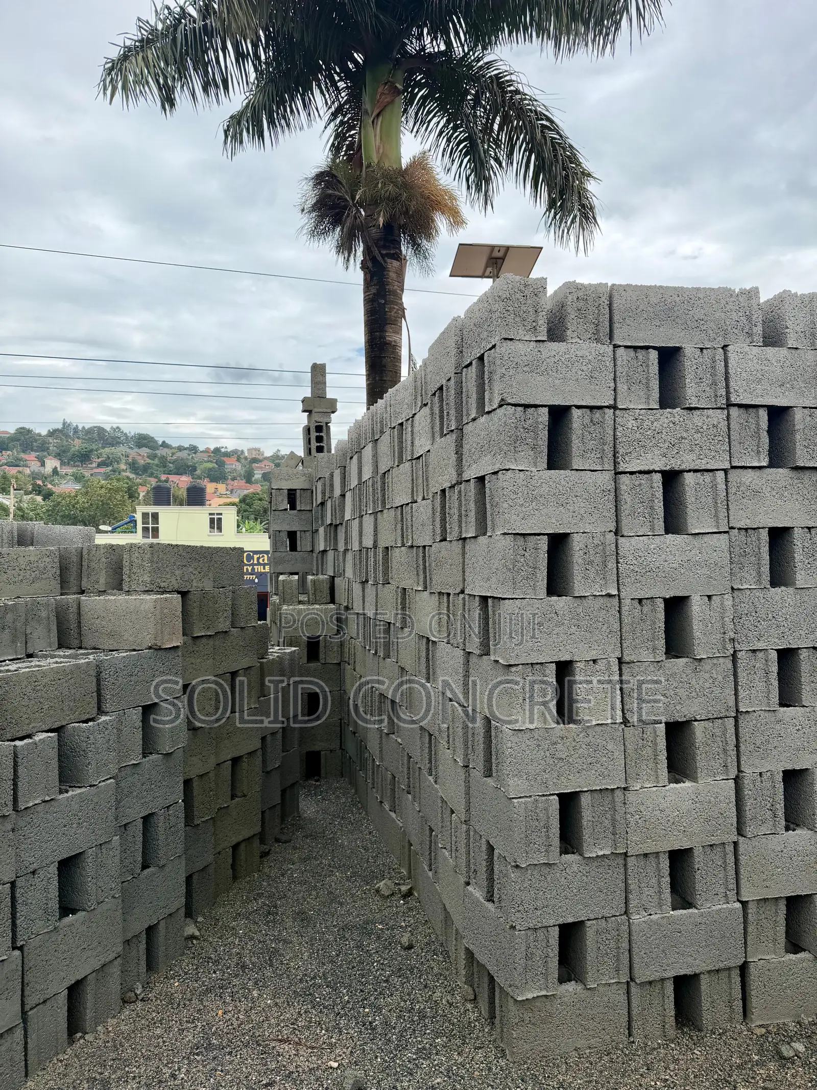 Concrete Blocks Entebbe Road