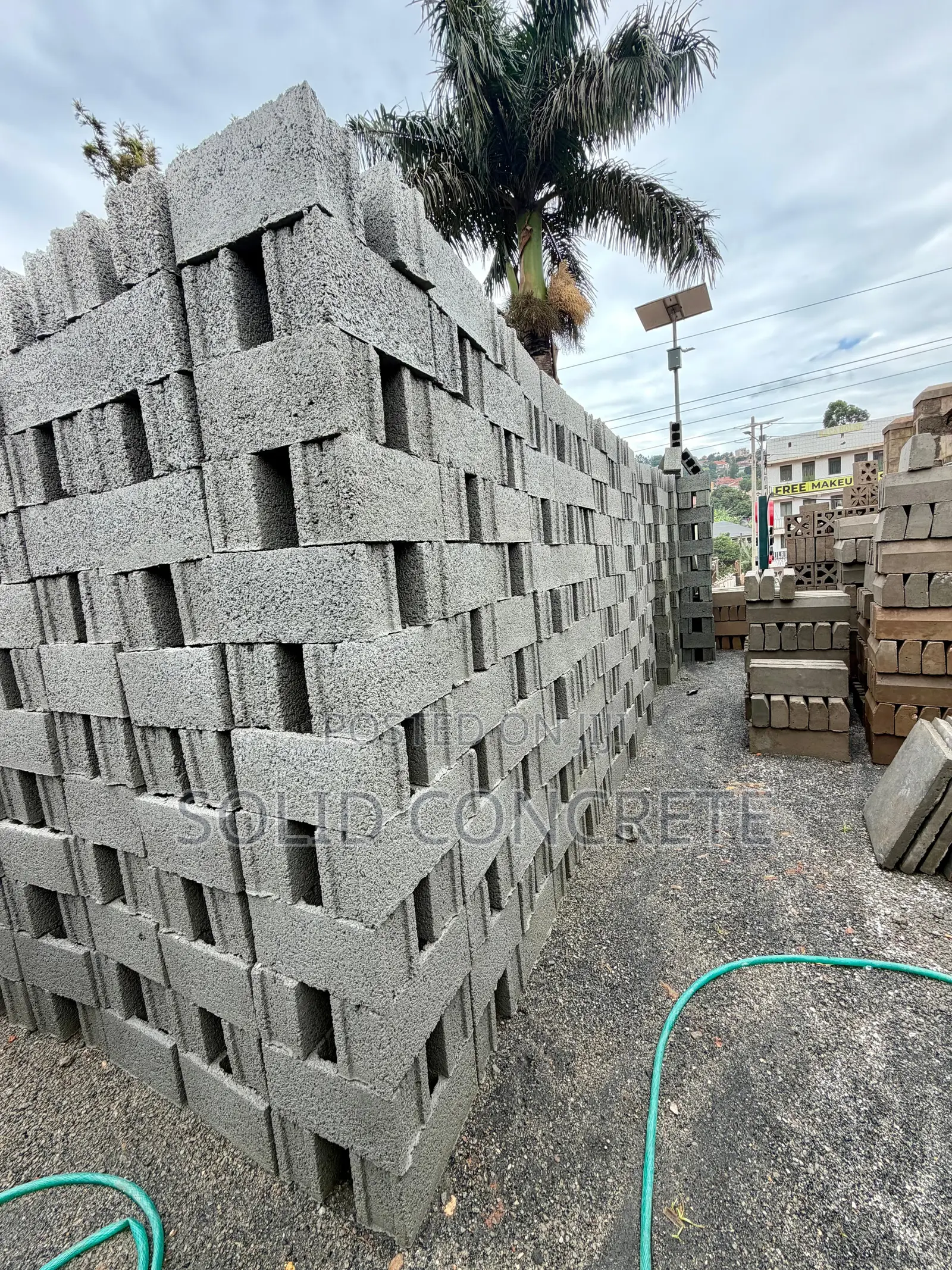 Concrete Blocks Entebbe Road