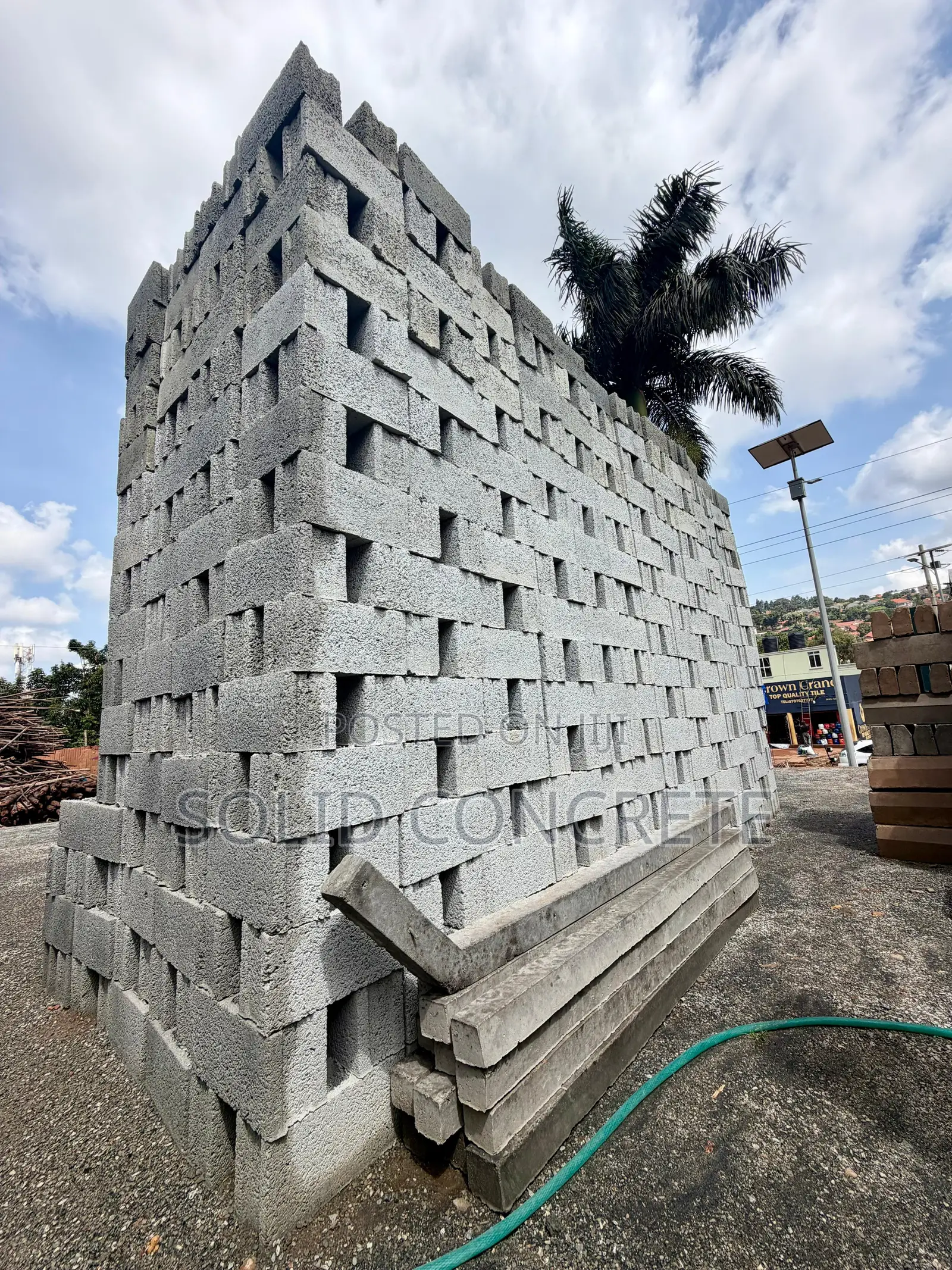 Concrete Blocks Entebbe Road
