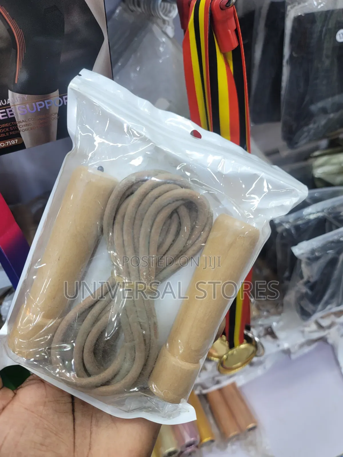Wooden Handle Skipping Rope for Fittness