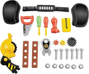 Bus-Shaped Children's Toy Tool Set and Carrying Case