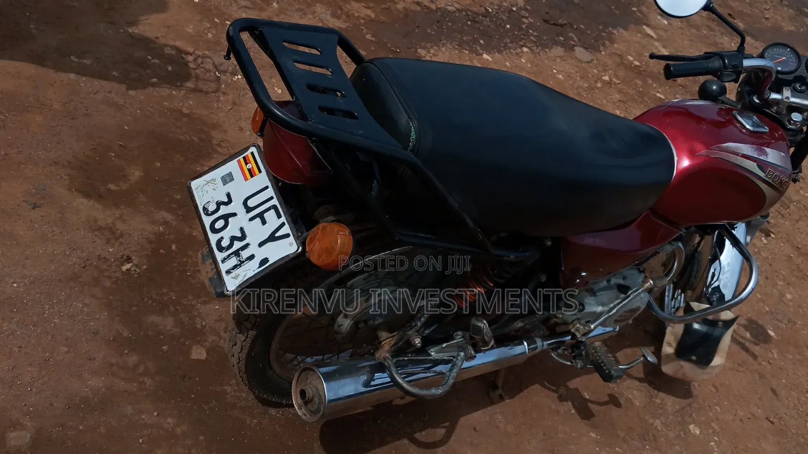 Bajaj Boxer 100 2020 Red