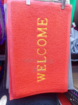 PVC Coil "Welcome" Doormat