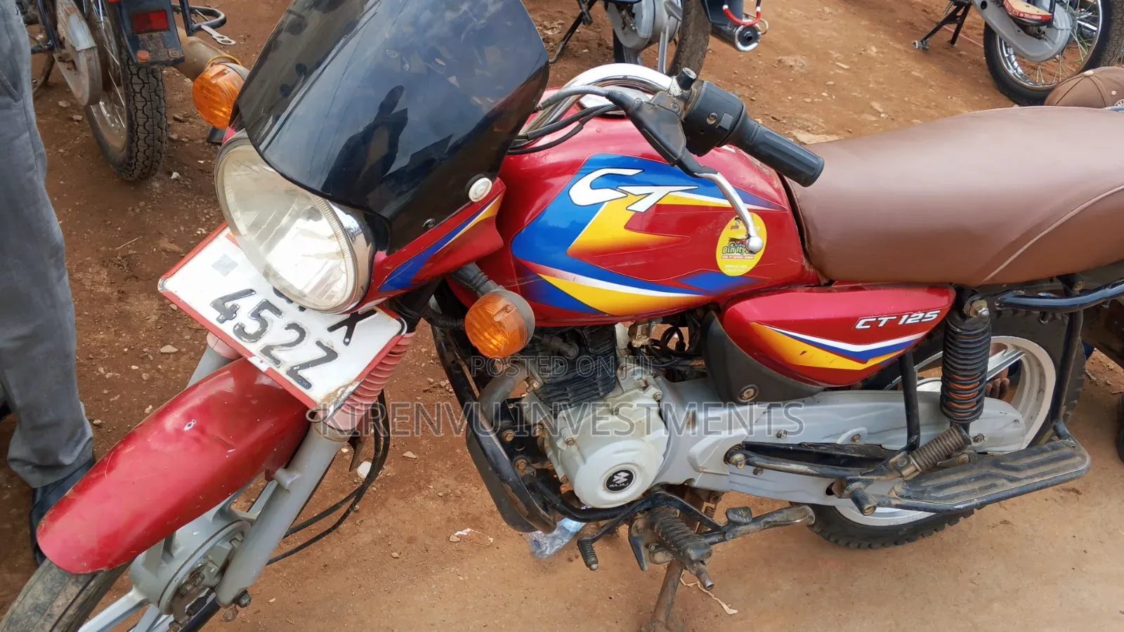 Bajaj CT 125X 2021 Red