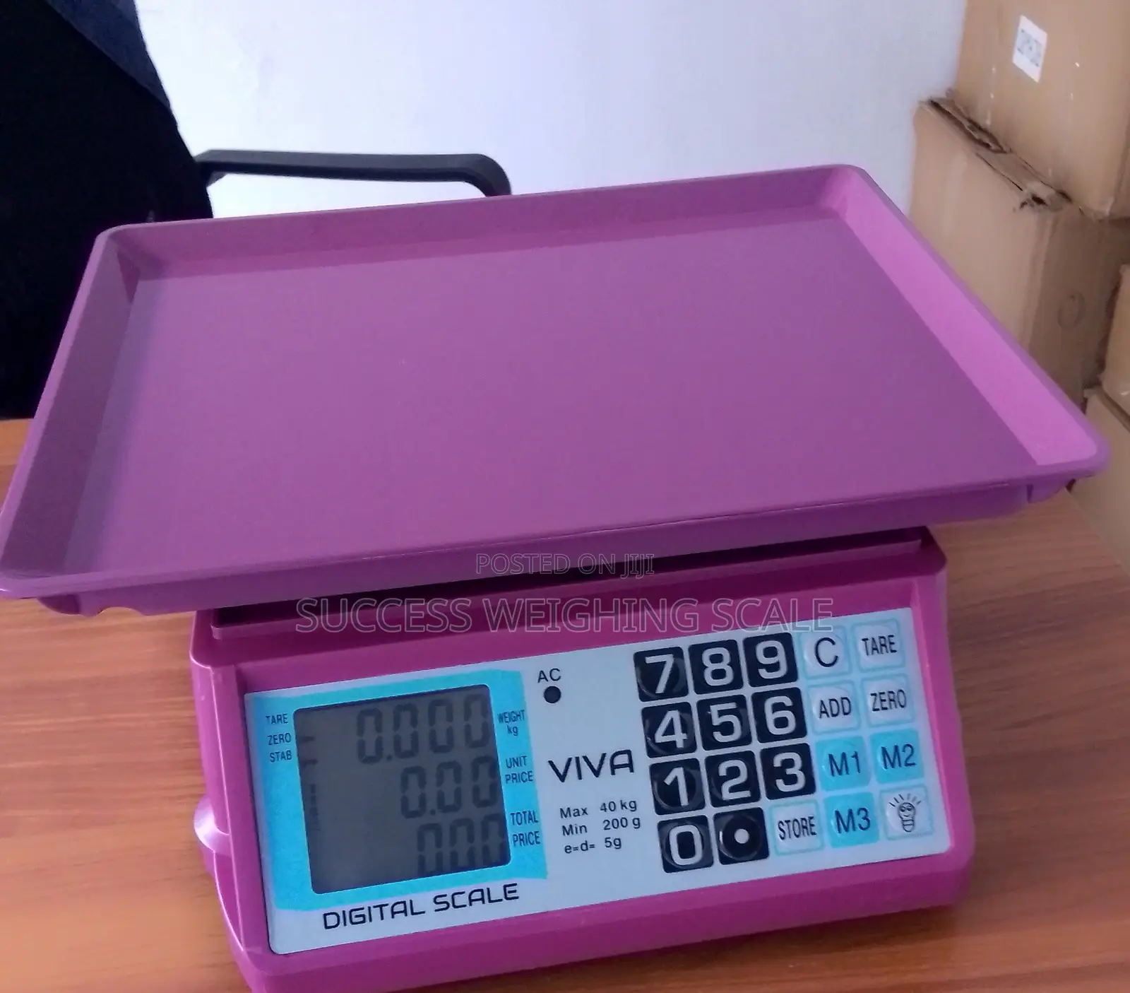 Digital Table Top Weighing Scale 40kg Weigh Durable Weighing Scale