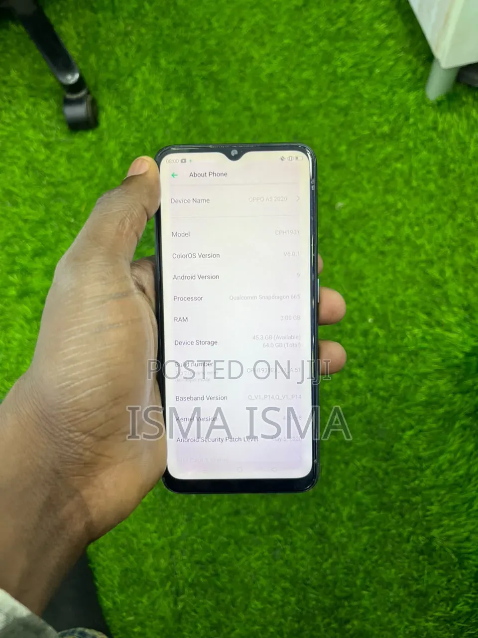 Oppo A5 64 GB Black