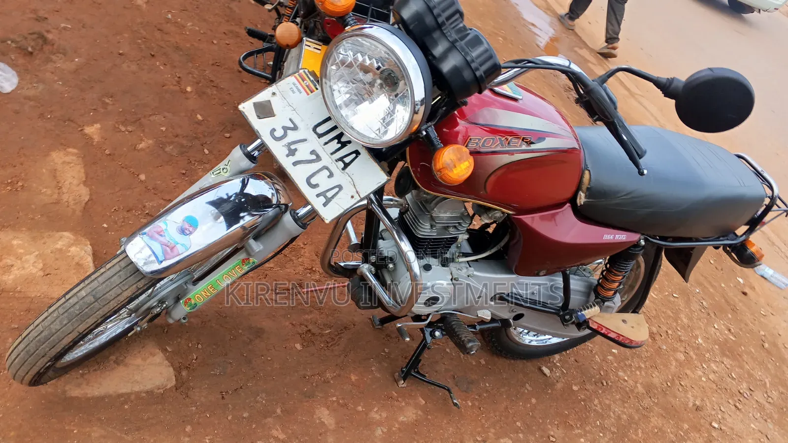 Bajaj Boxer 100 2022 Red