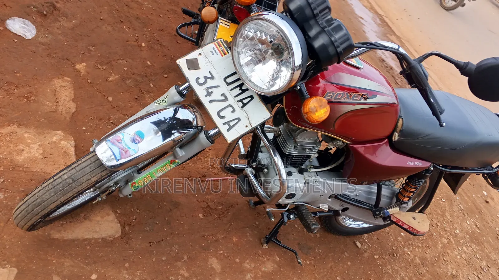 Bajaj Boxer 100 2022 Red