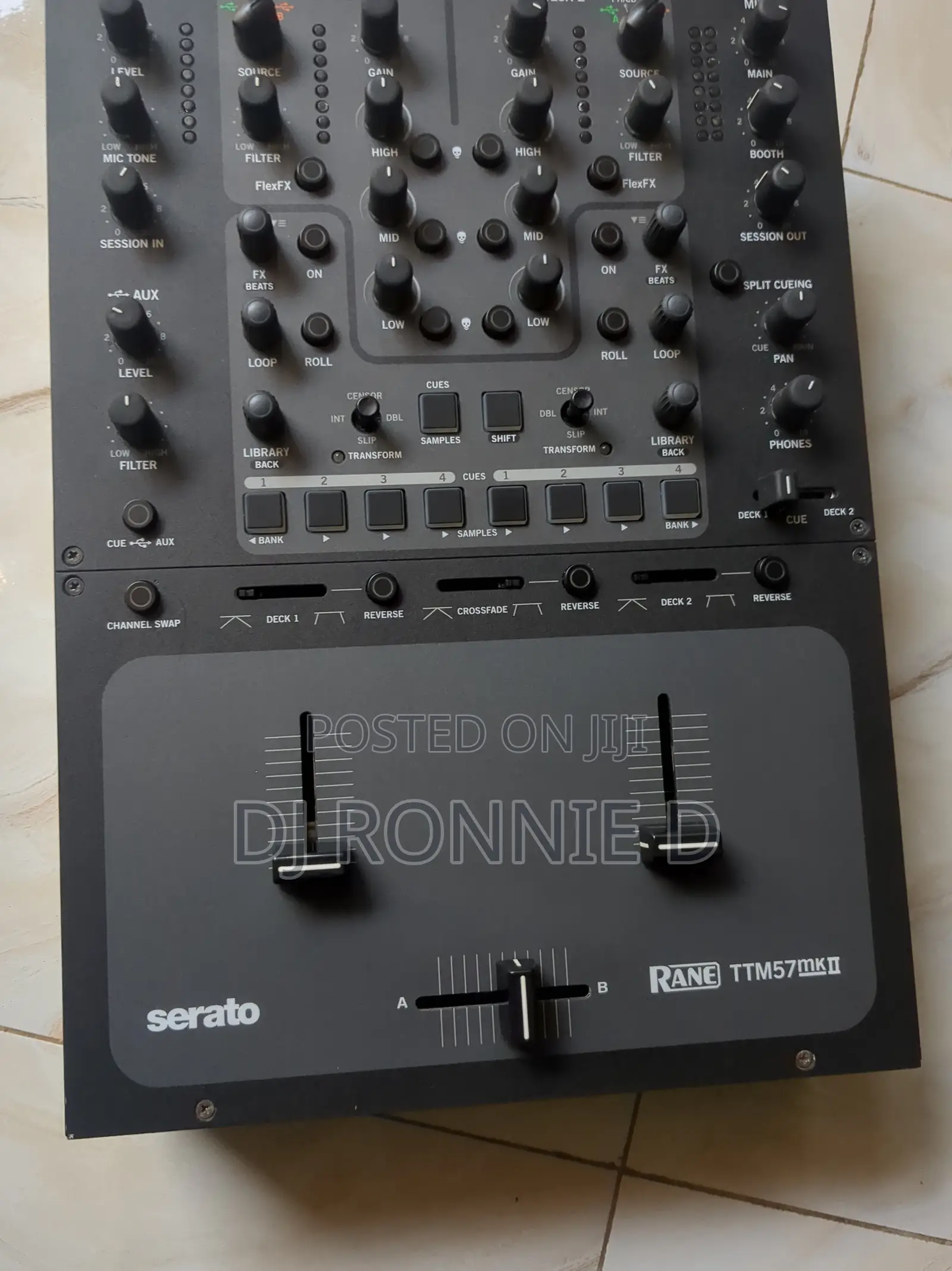 Ttm57 Mk2 Dj Mixer (Serato Dj and Virtual Dj Version)