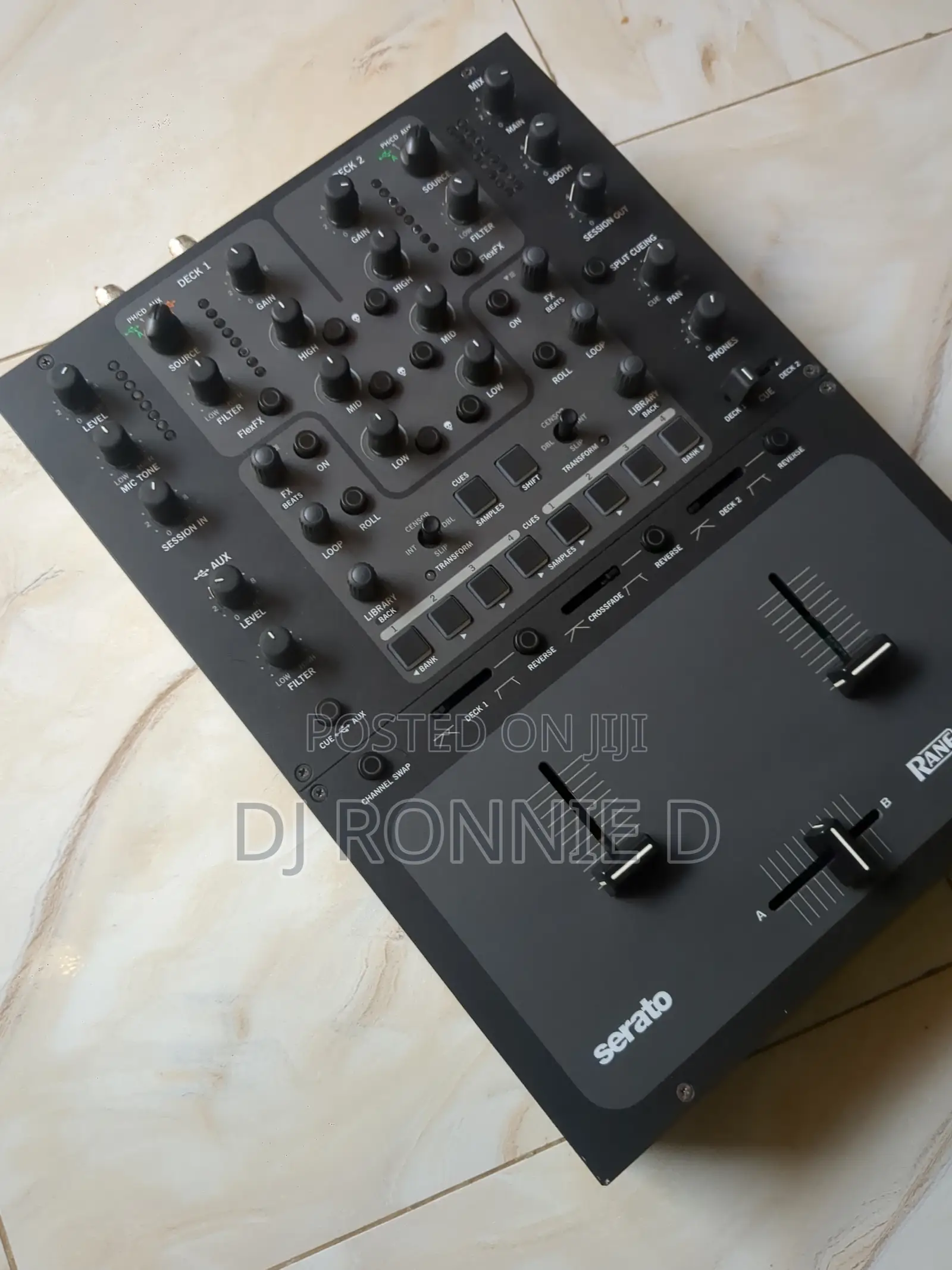 Ttm57 Mk2 Dj Mixer (Serato Dj and Virtual Dj Version)