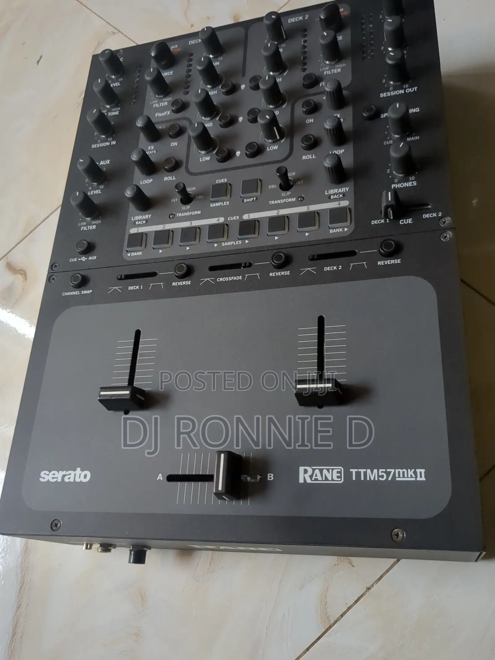 Ttm57 Mk2 Dj Mixer (Serato Dj and Virtual Dj Version)