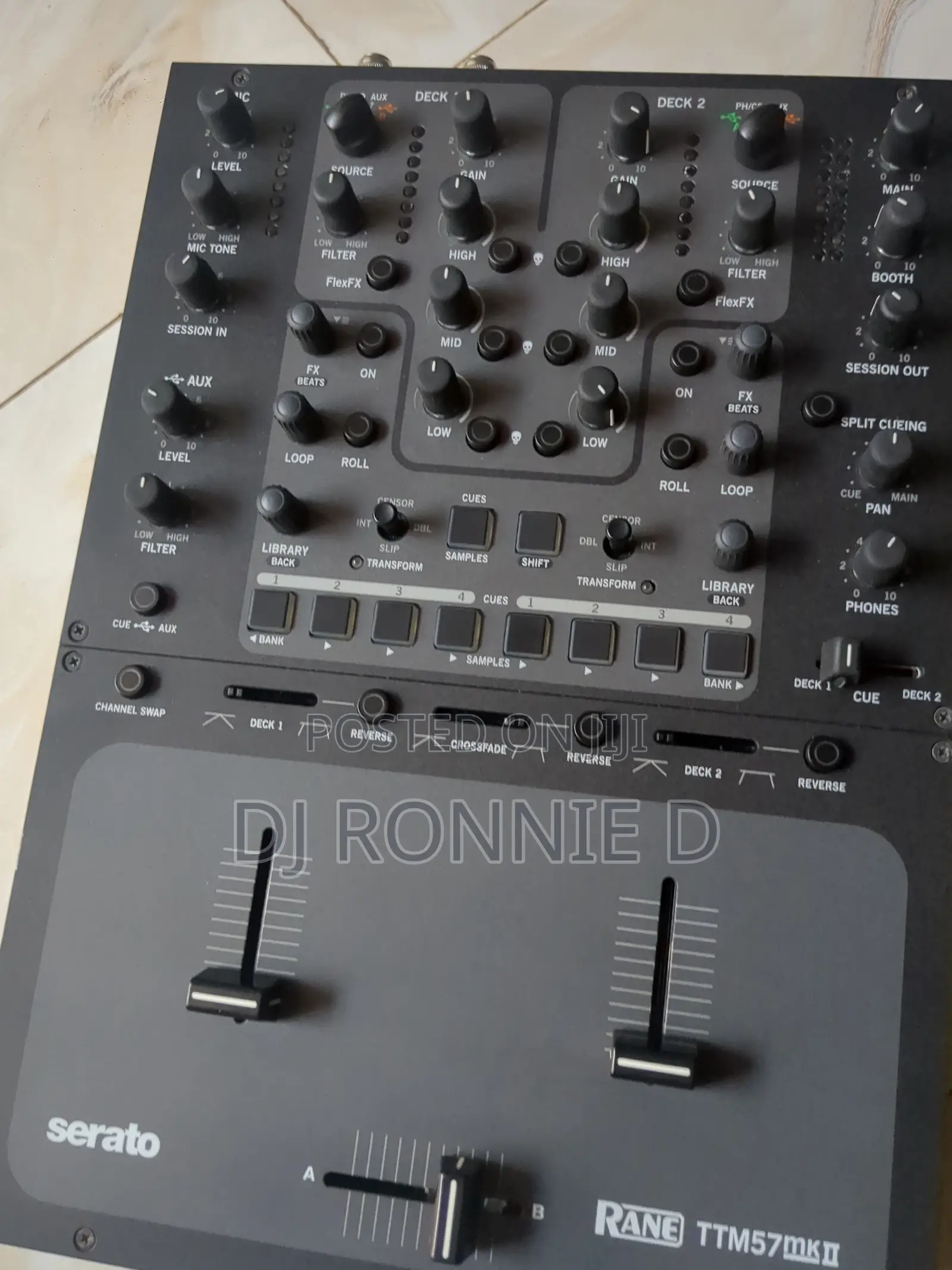 Ttm57 Mk2 Dj Mixer (Serato Dj and Virtual Dj Version)
