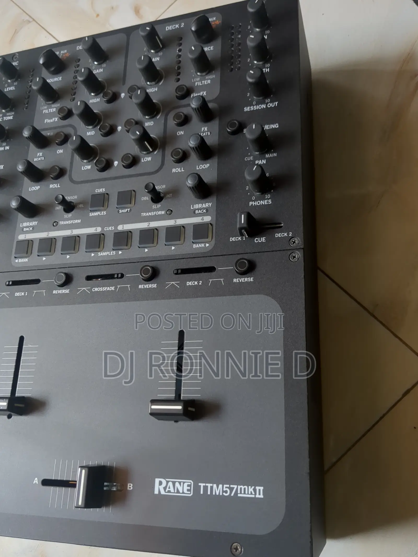 Ttm57 Mk2 Dj Mixer (Serato Dj and Virtual Dj Version)