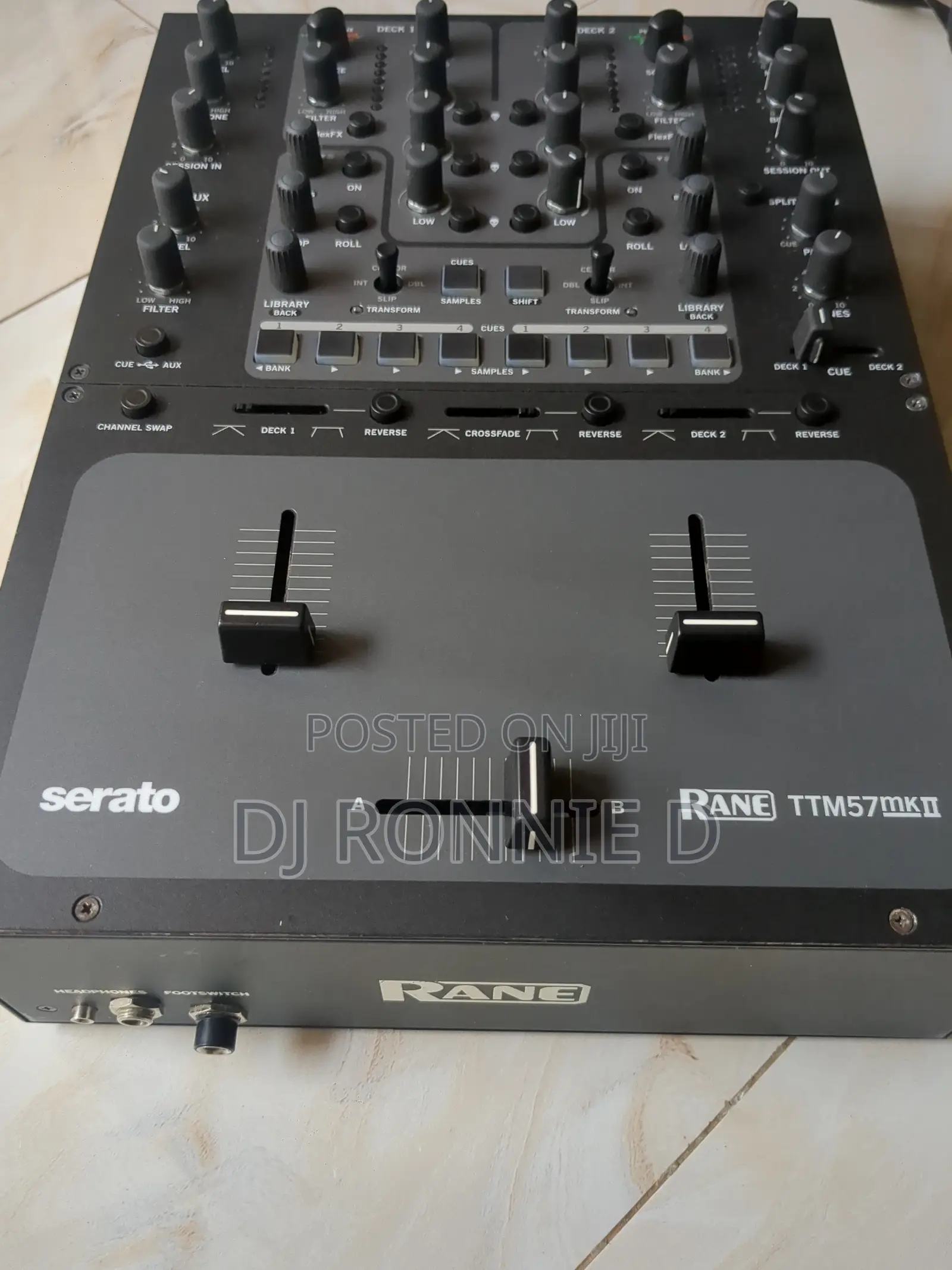 Ttm57 Mk2 Dj Mixer (Serato Dj and Virtual Dj Version)