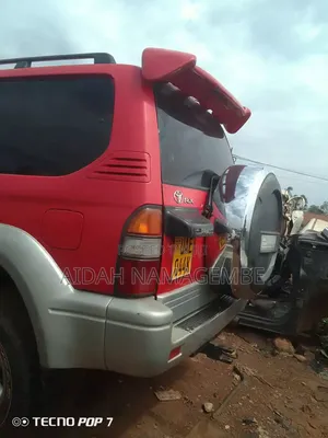 Toyota Land Cruiser Prado 1998 Red