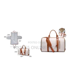 Leather Organizer Travel Bag