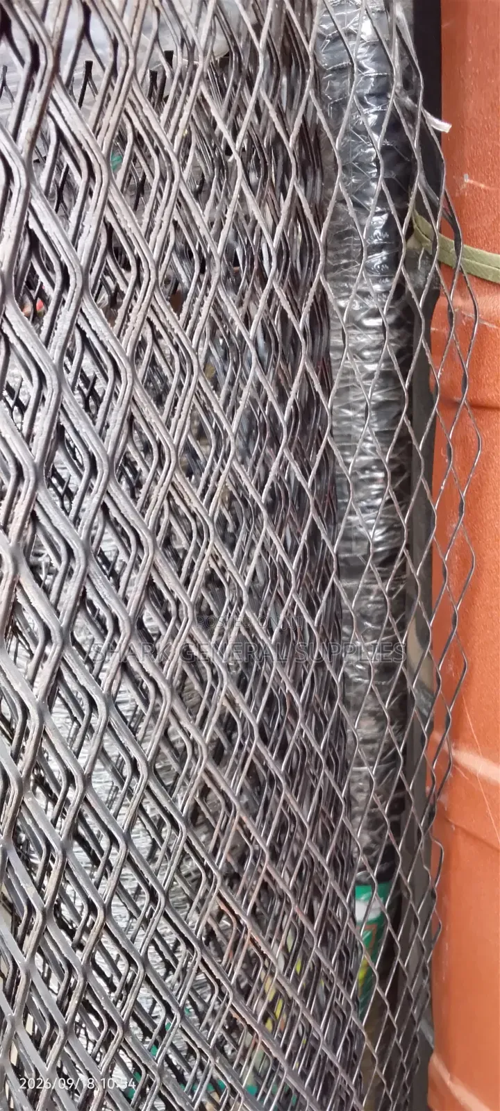 Mild Steel Expanded Mesh 4x8 Feet