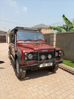 Land Rover Defender 1990 Red