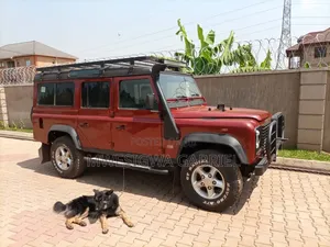 Land Rover Defender 1990 Red