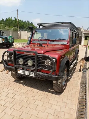 Land Rover Defender 1990 Red