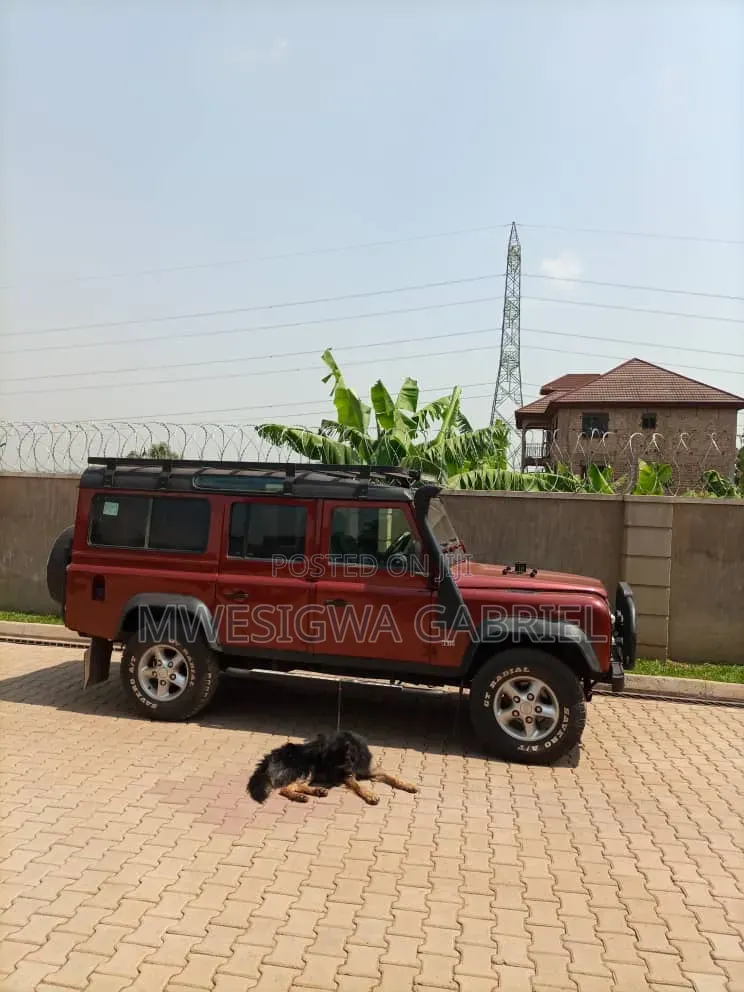 Land Rover Defender 1990 Red