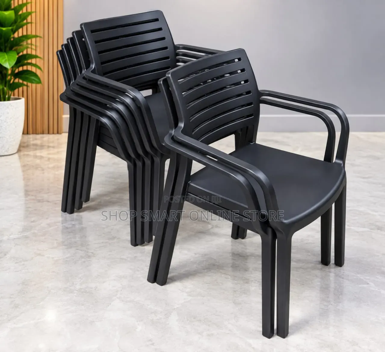 1Pcs Compound Garden Plastic Chairs Plastic Chairs
