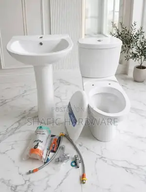Toilet Seat With Basin Complete Sets With Accessories Frencia