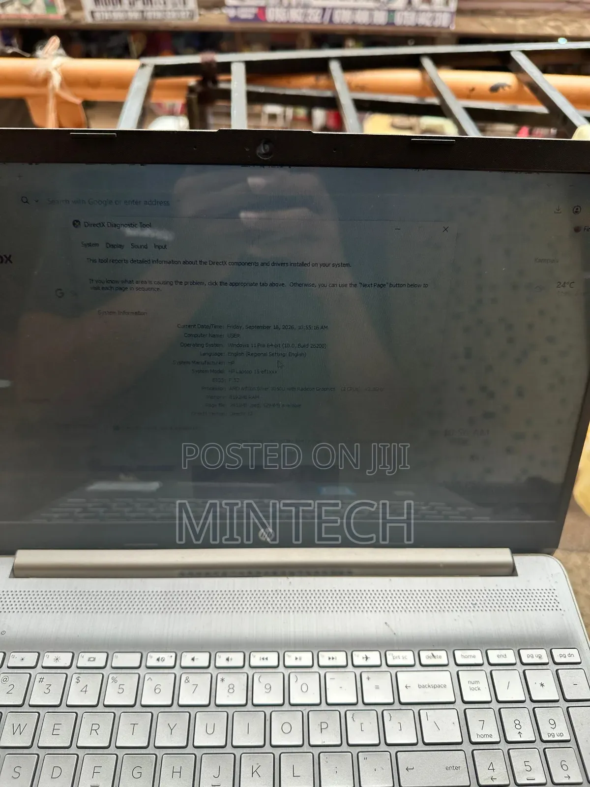 Laptop HP 15 8GB AMD A4 SSD 128GB