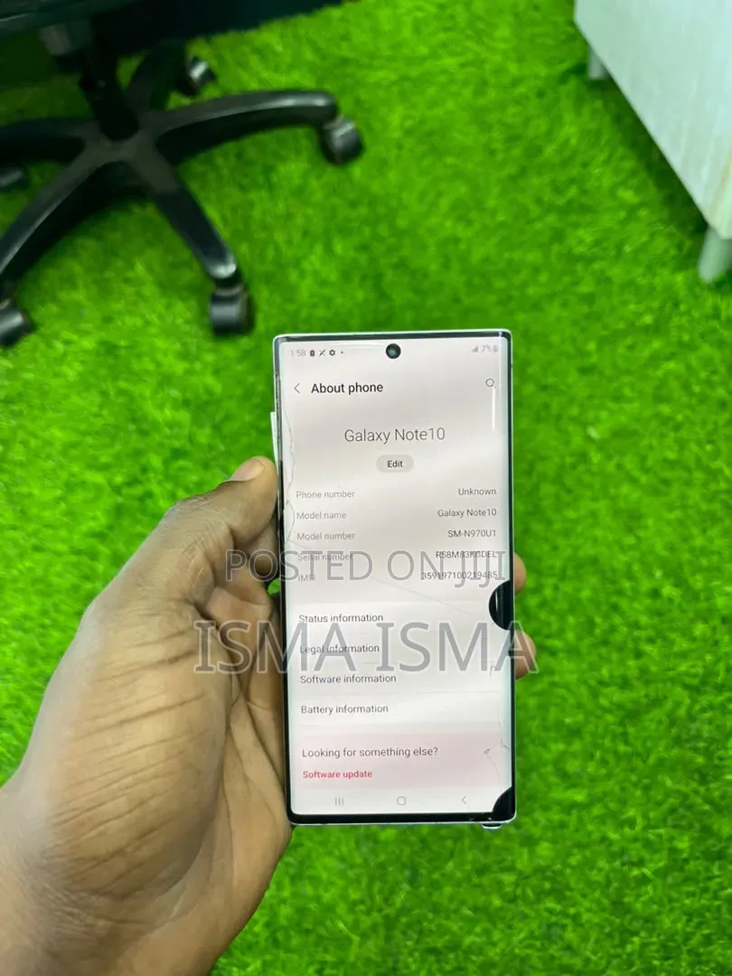Samsung Galaxy Note 10 5G 256 GB Gray