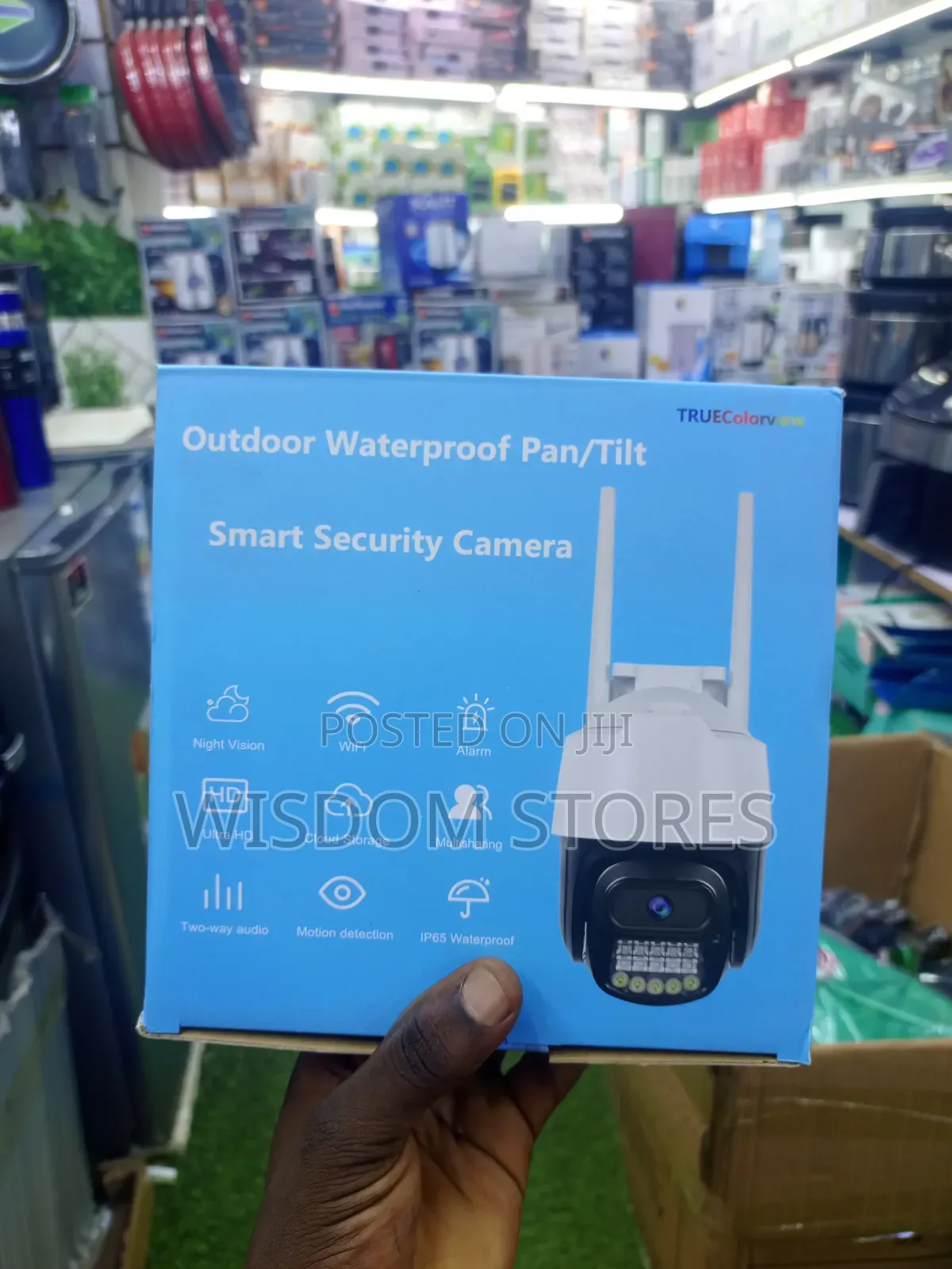 Outdoor Waterproof Pan/Tilt Smart Security Camera