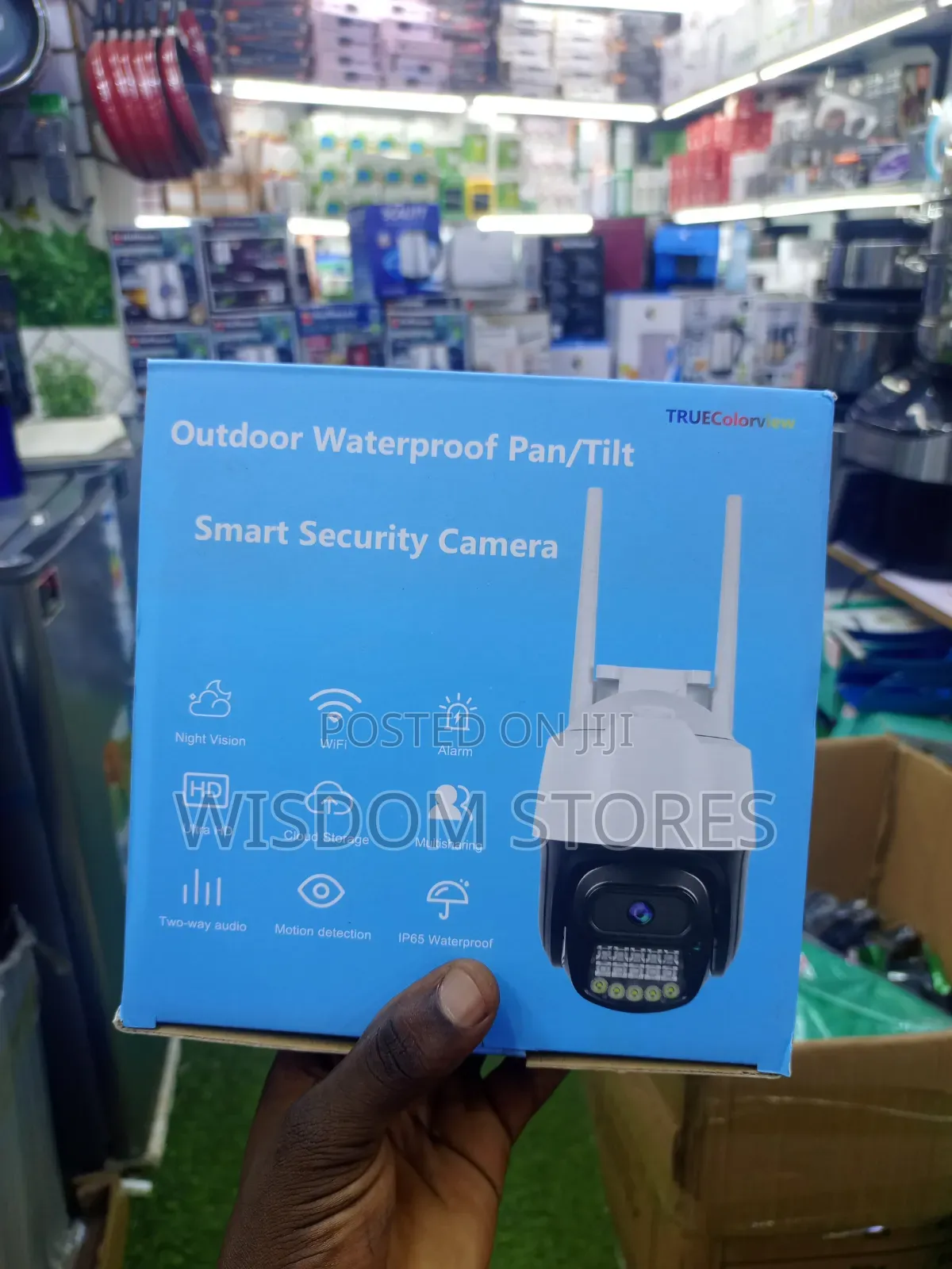 Outdoor Waterproof Pan/Tilt Smart Security Camera