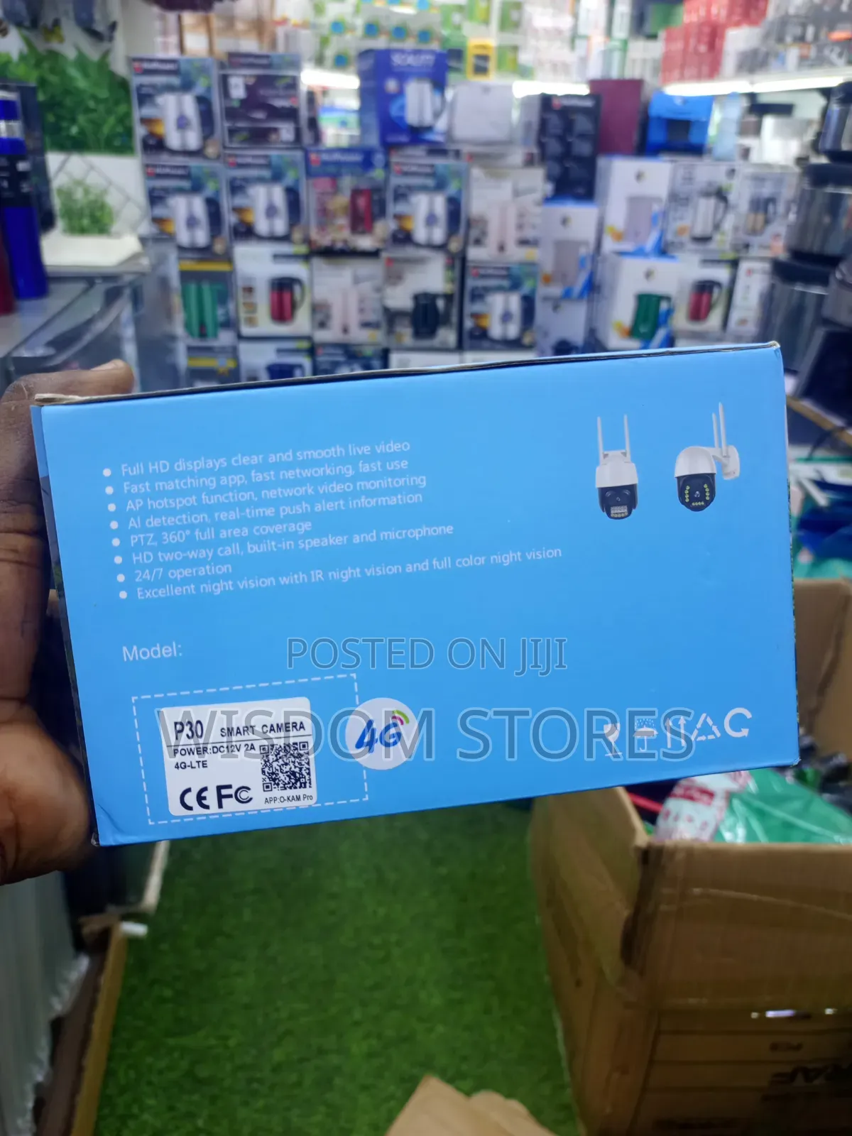 Outdoor Waterproof Pan/Tilt Smart Security Camera